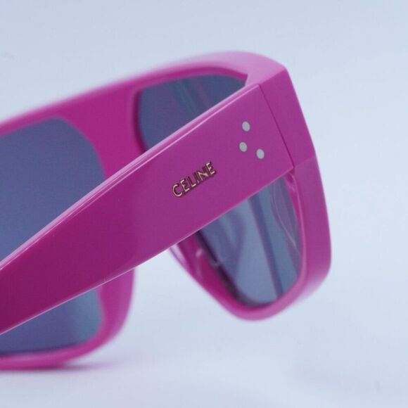 NEW CELINE CL40195I 75C PINK SILVER SUNGLASSES - Picture 5 of 10